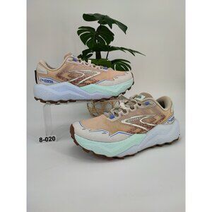 Brooks Women's Caledra 7 Trail Running Sand Athletic Shoes Size 8B US